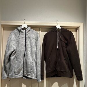 O'Neill and Rugged Elements Zip-up Fleece/ Hoddie
